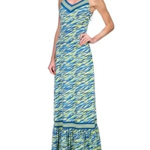 Michael Kors Printed Summer Maxi Dress Size XXL NWT